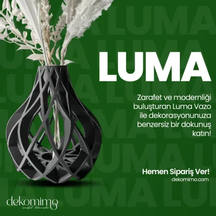 Dekoratif Luma Vazo