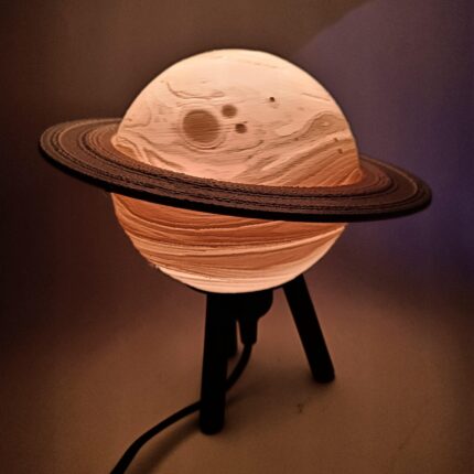 Dekoratif Satro Abajur (Saturn)